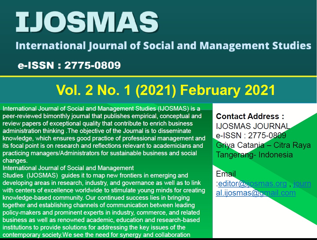 					View Vol. 2 No. 1 (2021): February 2021
				